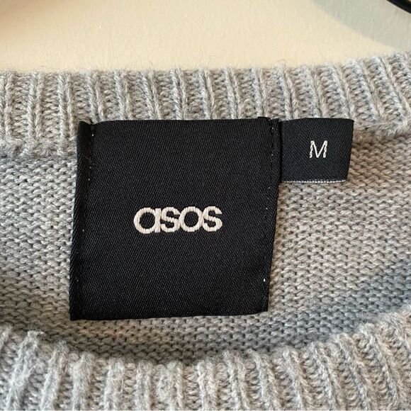 Asos-Patterned Sweater (Size:Medium) - Picture 5 of 7